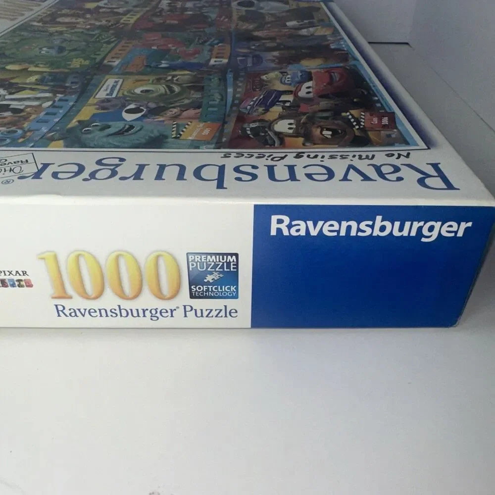 Ravensburger Disney Pixar Movie Montage 1000 Pcs Puzzle Cars Nemo Wall-E